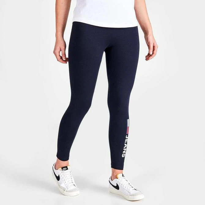 商品Tommy Hilfiger|Women's Tommy Jeans Logo Leggings,价格¥209,第3张图片详细描述