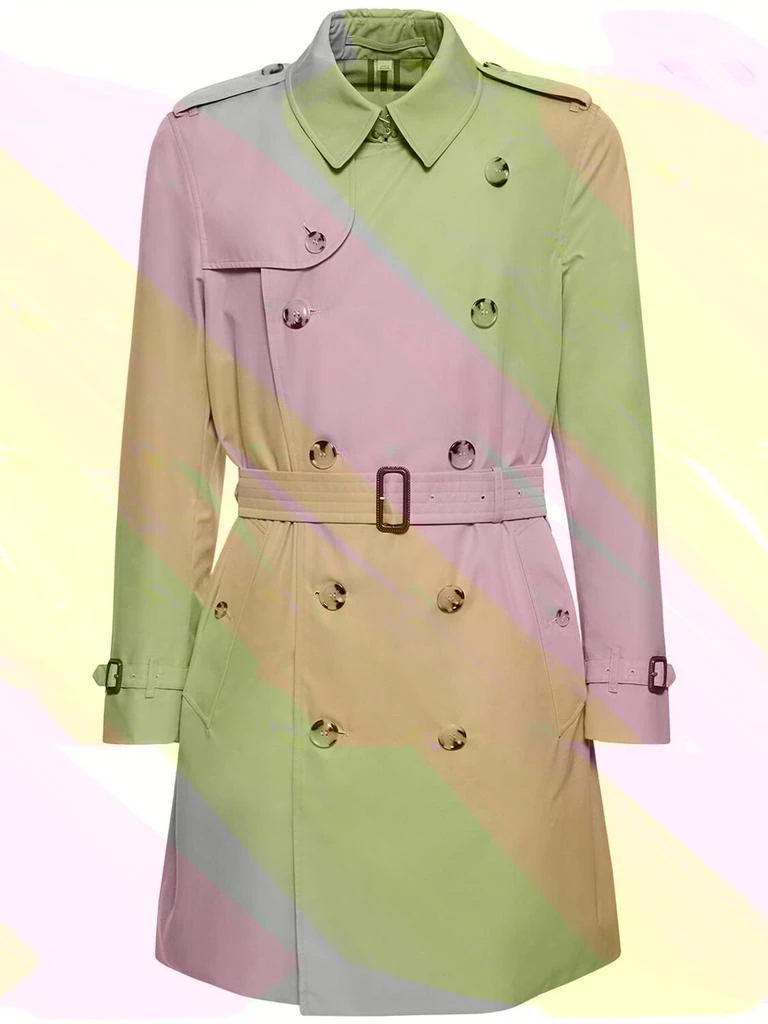 商品Burberry|Kensington Cotton Trench Coat,价格¥19053,第1张图片