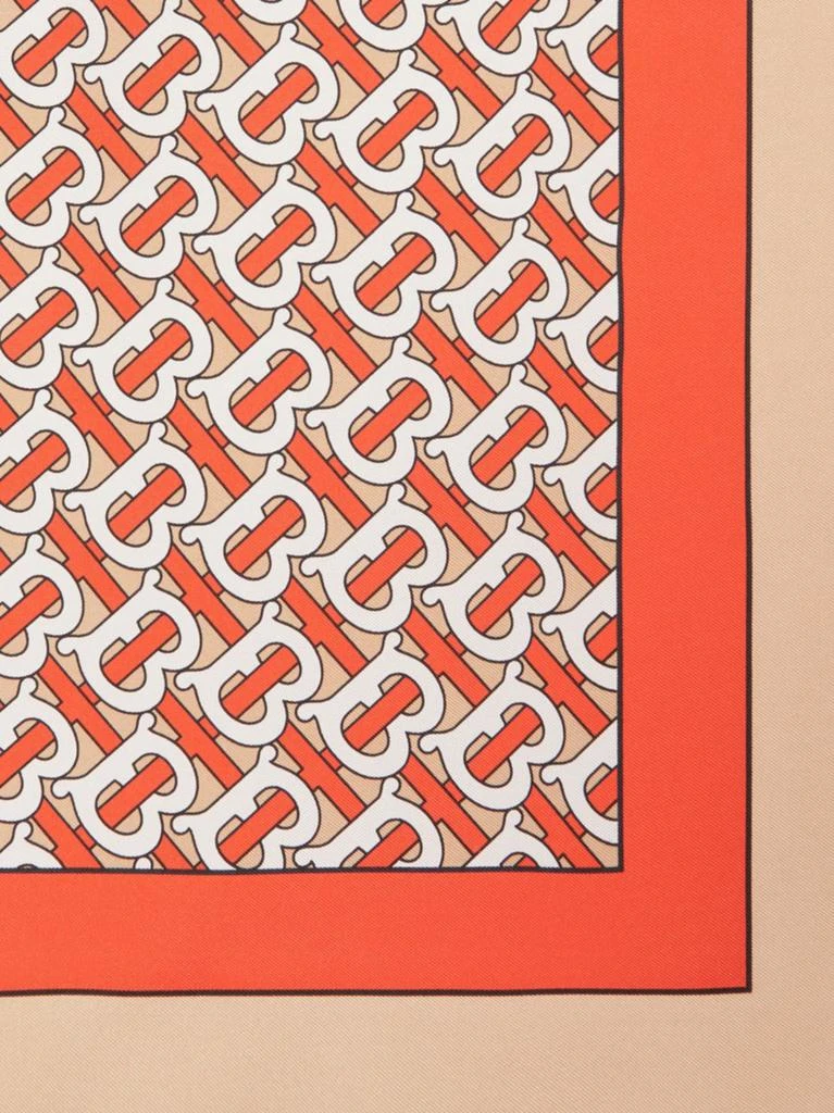 商品Burberry|Monogram Silk Scarf,价格¥1198,第2张图片详细描述