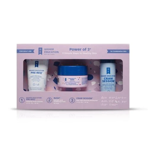 商品Higher Education Skincare|The Power Of 3 Kit: Normal/Combination Skin,价格¥365,第1张图片