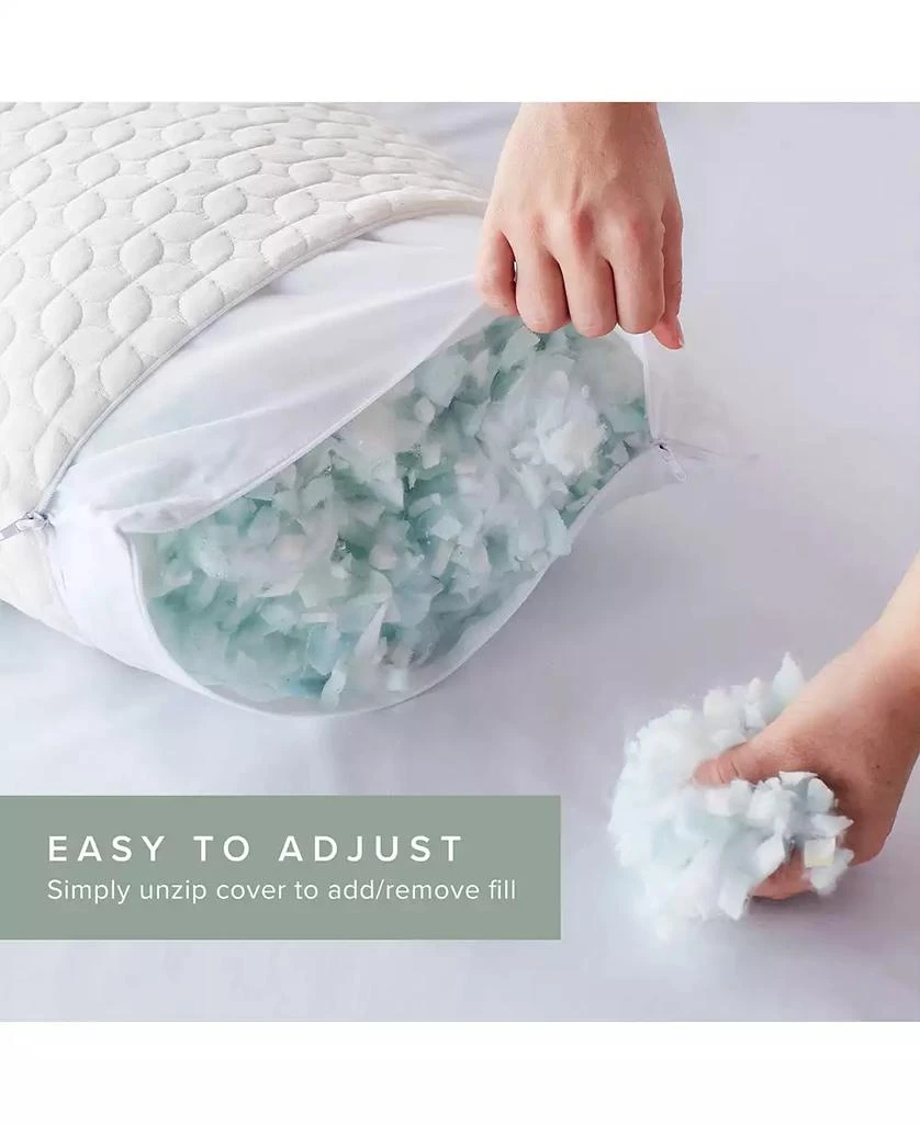 商品Lucid|Lucid Dream Collection Customizable Fiber and Shredded Foam Pillow,价格¥246,第3张图片详细描述