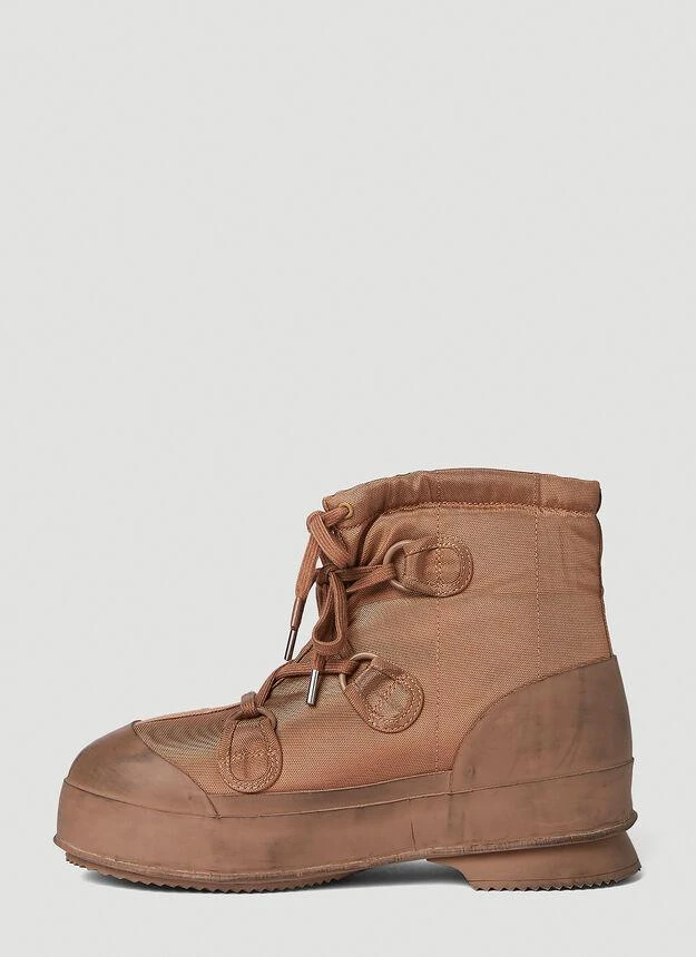 商品Acne Studios|Lace Up Boots in Brown,价格¥4502,第3张图片详细描述