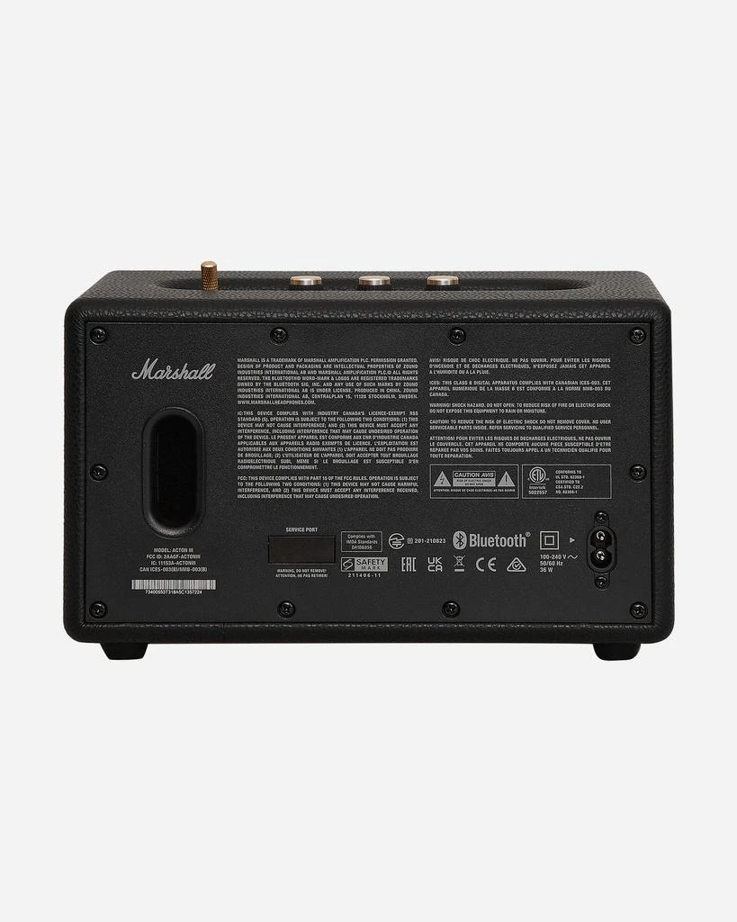 商品Marshall|Acton III Speaker Black,价格¥2137,第4张图片详细描述