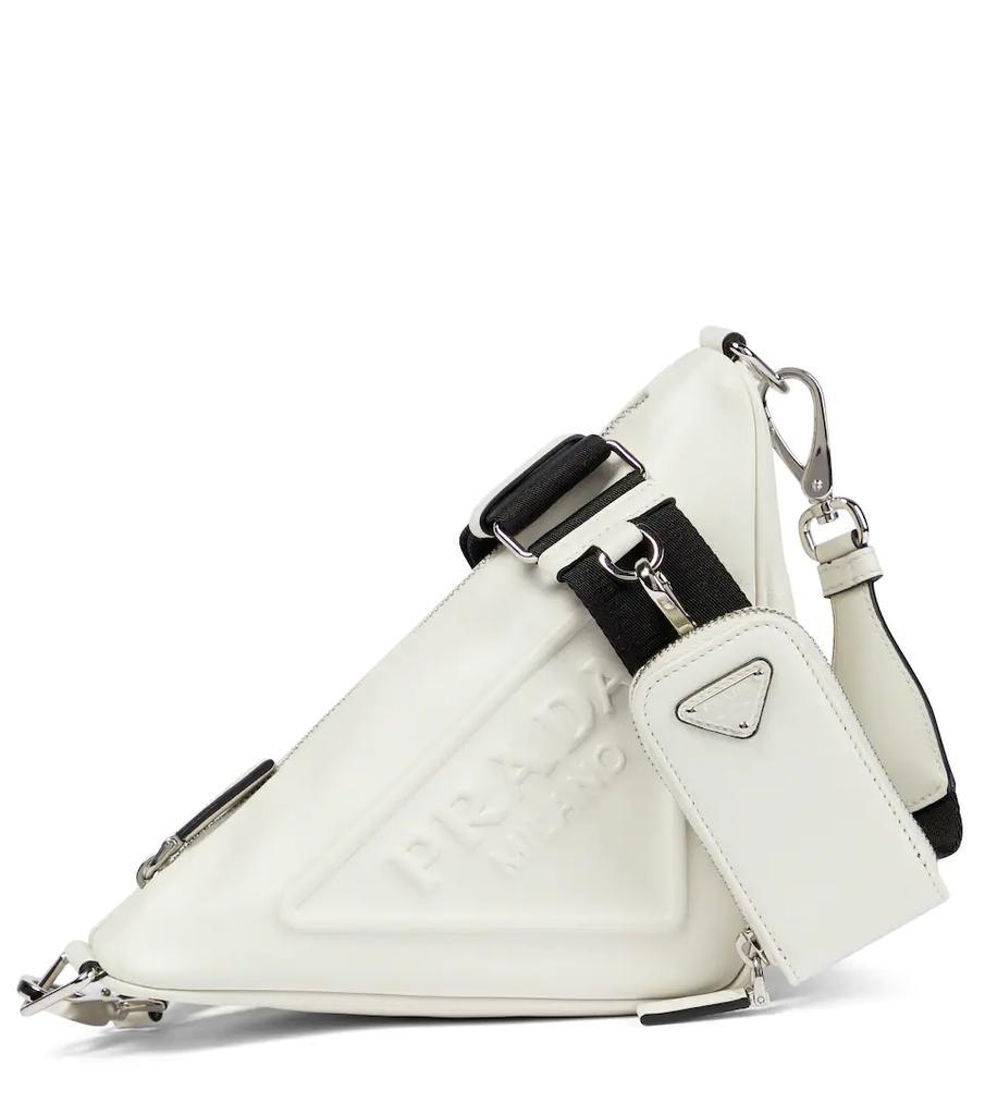 商品Prada|Triangle leather shoulder bag,价格¥14186,第1张图片