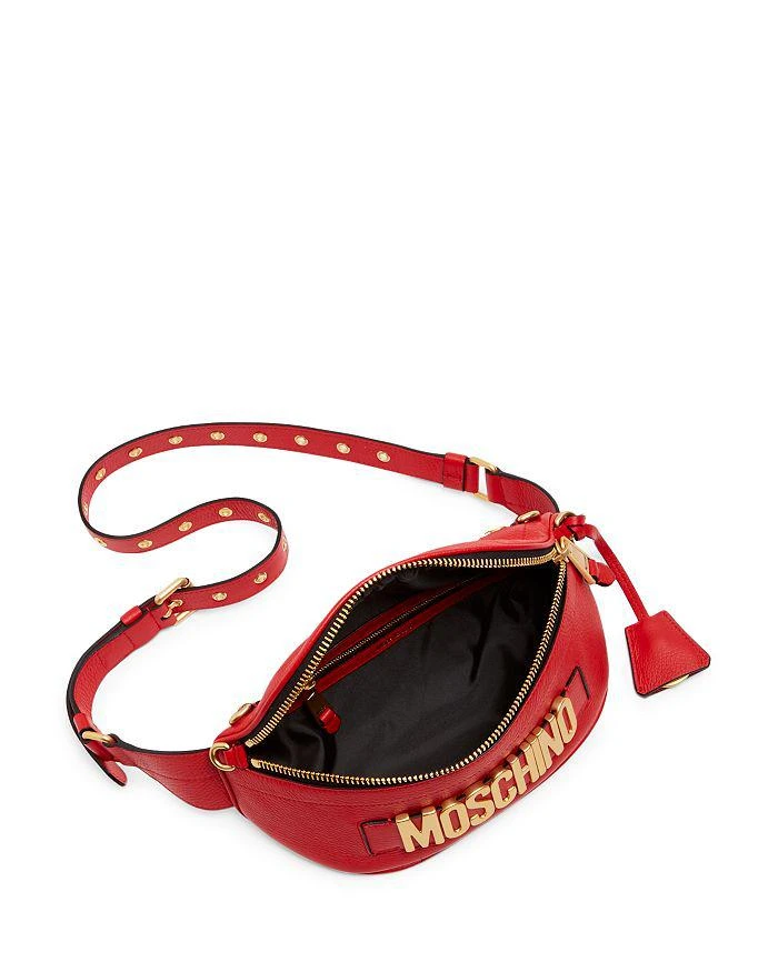 商品Moschino|Leather Belt Bag,价格¥6005,第3张图片详细描述