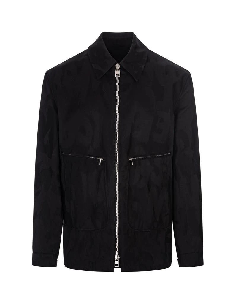 商品Alexander McQueen|Alexander McQueen Collared Zip-Up Jacket,价格¥5871,第1张图片