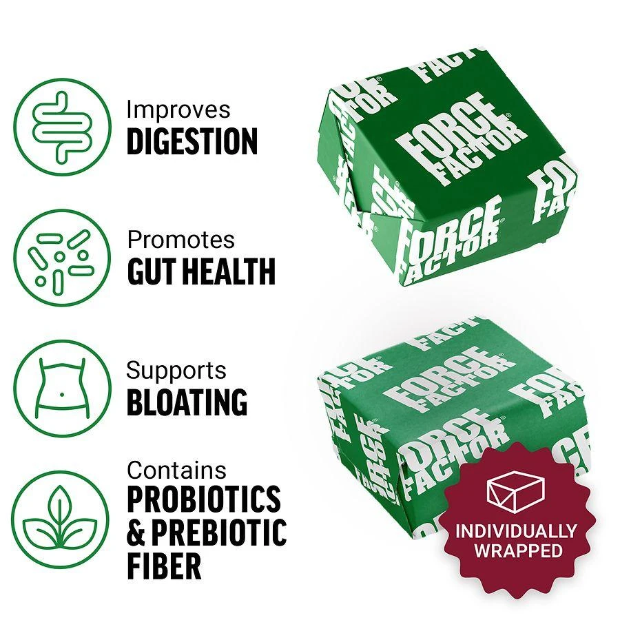 商品Force Factor|Smarter Greens Soft Chews Summer Berry,价格¥130,第3张图片详细描述