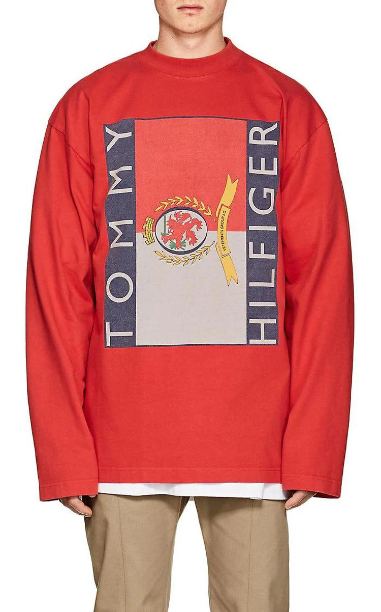 商品Vetements|经典印花长袖,价格¥5754,第1张图片