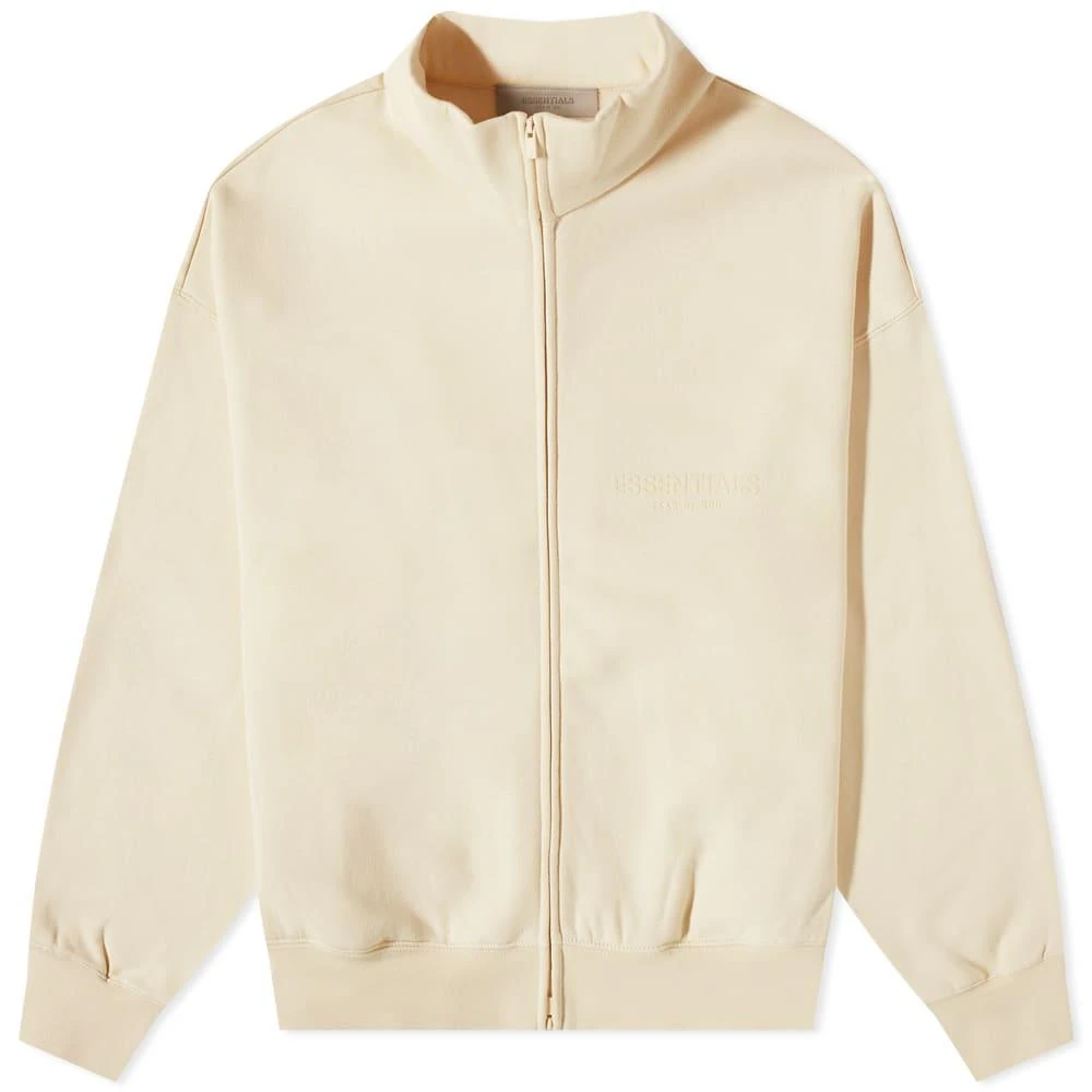 商品Essentials|Fear of God ESSENTIALS Logo Fullzip Jacket - Egg Shell,价格¥842,第1张图片