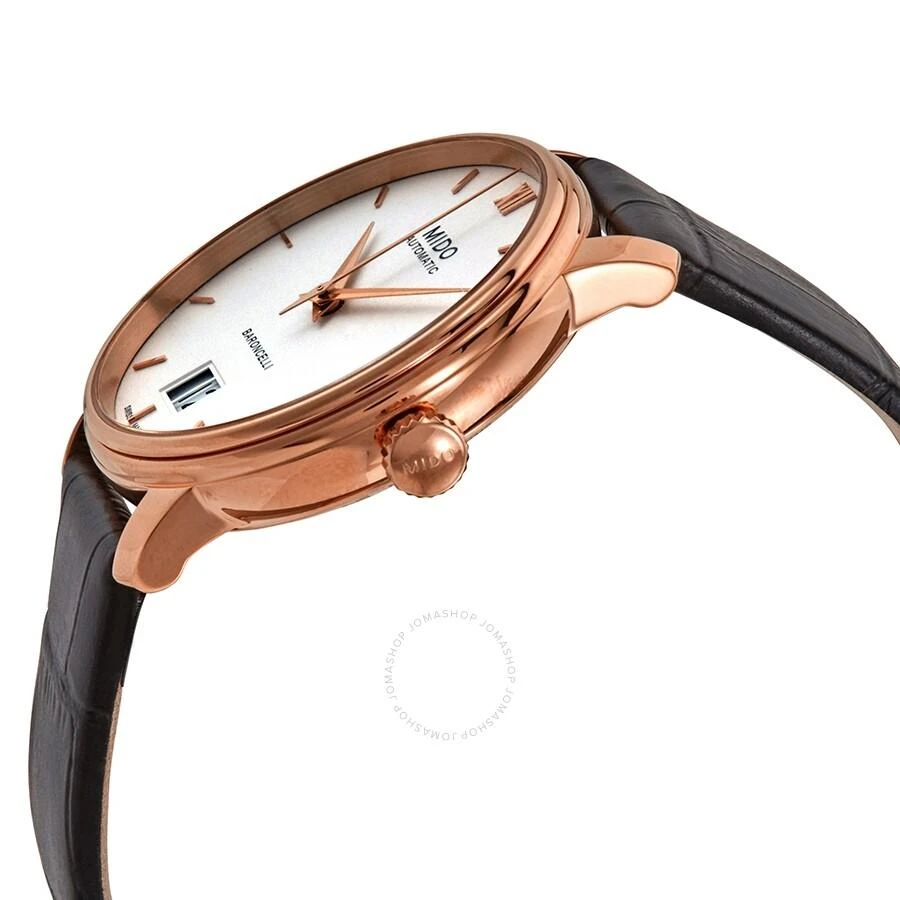 商品MIDO|Baroncelli Automatic White Dial Men's Watch M0274263601800,价格¥5492,第2张图片详细描述