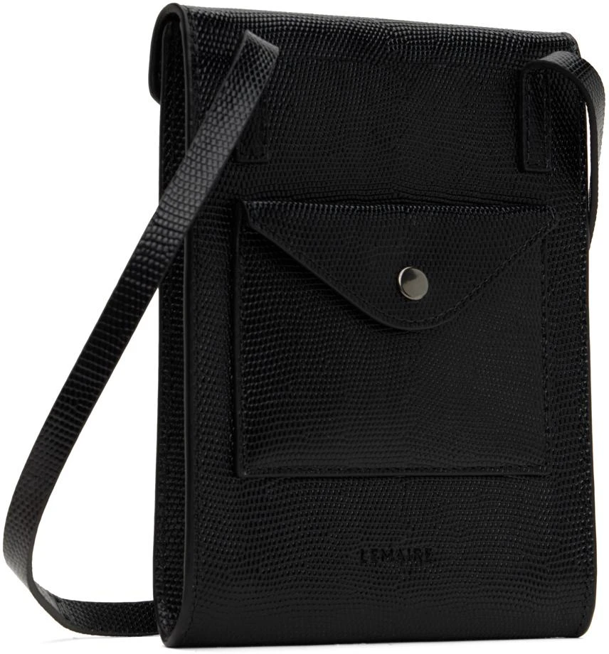 商品Lemaire|Black Enveloppe Strap Shoulder Bag,价格¥2908,第3张图片详细描述