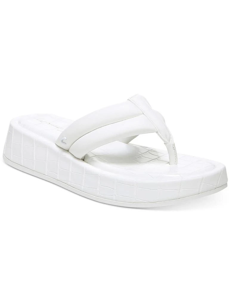商品Sam Edelman|Laina Womens Comfort Insole Flip-Flops Platform Sandals,价格¥166,第2张图片详细描述