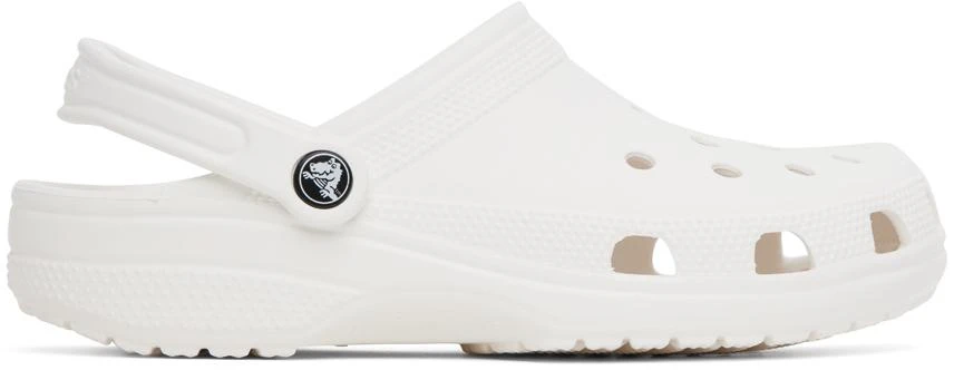 商品Crocs|White Classic Clogs,价格¥268,第1张图片