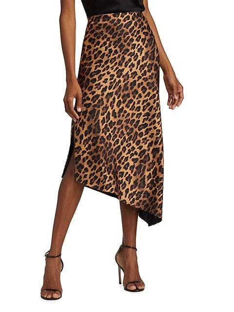 商品Alice + Olivia|Maeve Asymmetric Slip Skirt,价格¥880,第3张图片详细描述