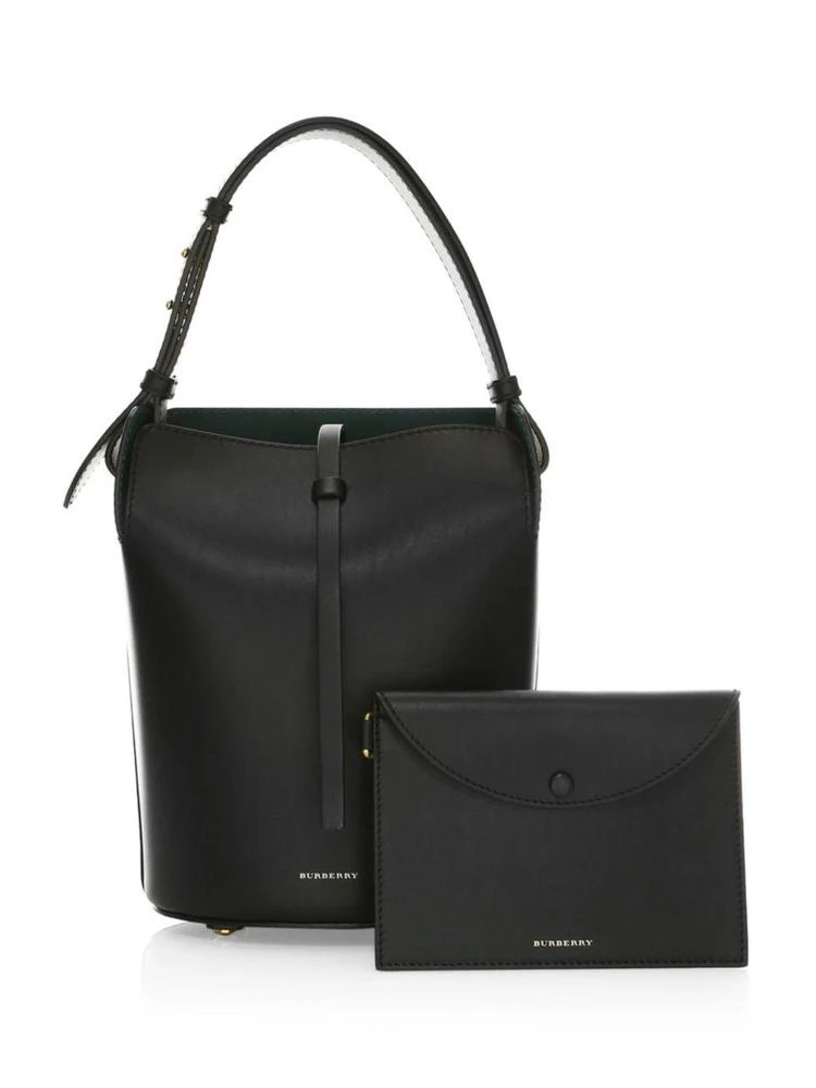 商品Burberry|Burberry - Small Leather Bucket Bag,价格¥12568,第4张图片详细描述