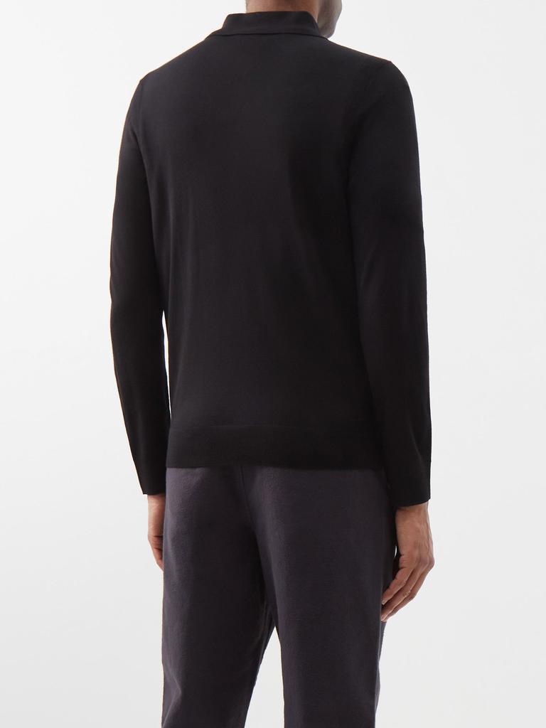 商品Paul Smith|Long-sleeved merino polo shirt,价格¥2006,第7张图片详细描述