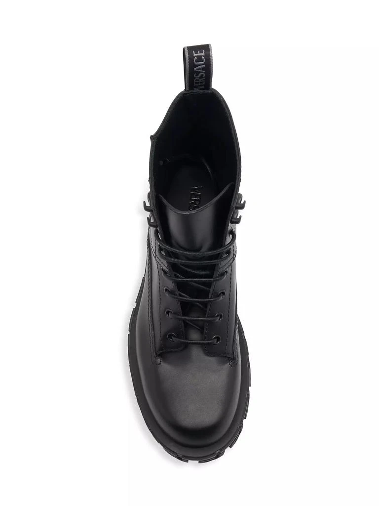 商品Versace|Calf Leather Combat Boots,价格¥4105,第5张图片详细描述