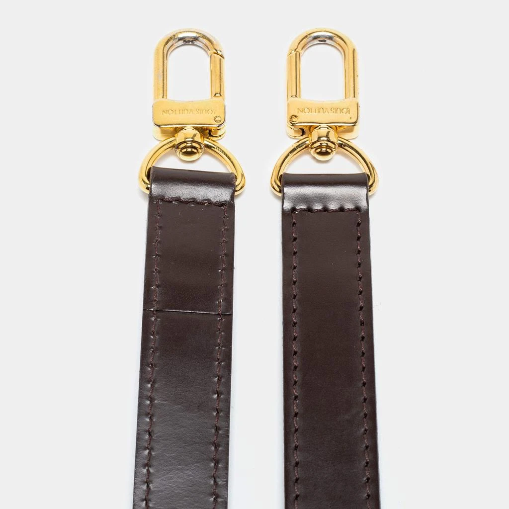 商品[二手商品] Louis Vuitton|Louis Vuitton Dark Brown Leather Adjustable Shoulder Bag Strap,价格¥2497,第3张图片详细描述