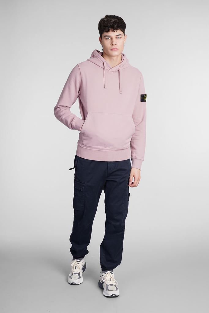 Stone Island Sweatshirt In Rose-pink Cotton商品第2张图片规格展示