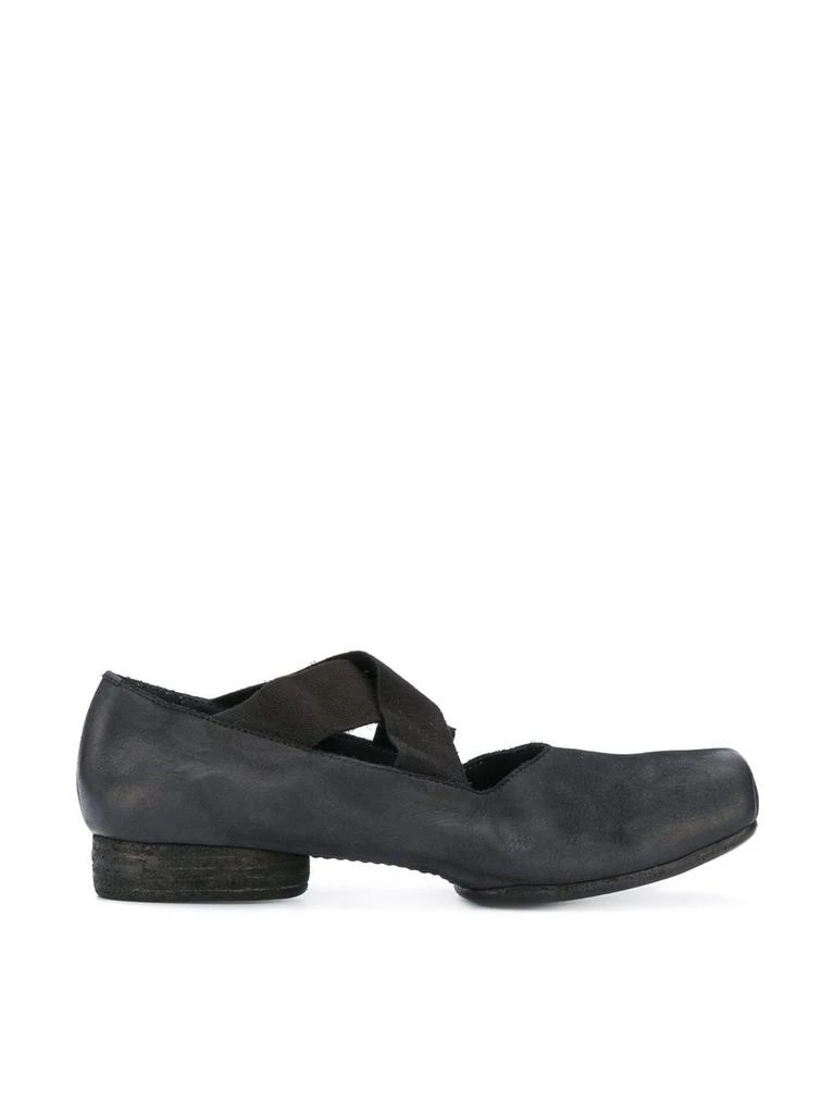 商品Uma Wang|Uma wang women's black other materials flats,价格¥6744,第1张图片