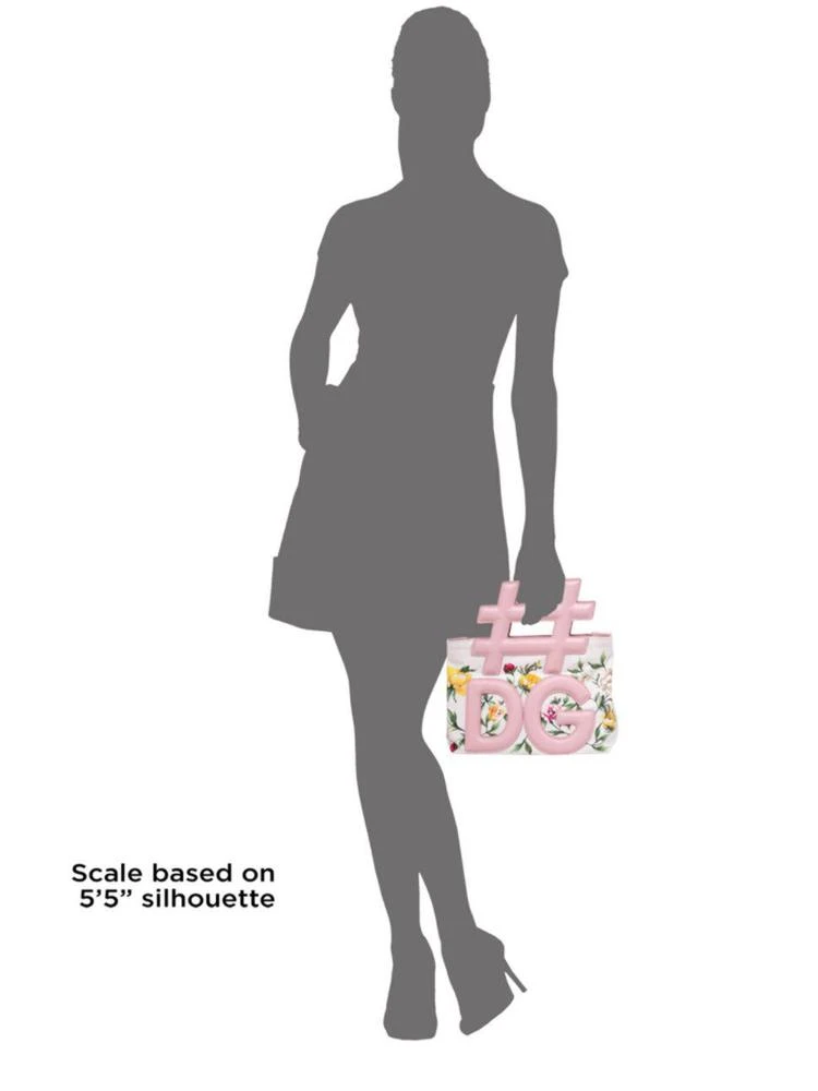 商品Dolce & Gabbana|Floral Shoulder Bag,价格¥4339,第3张图片详细描述