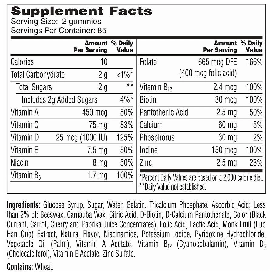 商品One A Day|Women's  Multivitamin Gummies,价格¥150,第4张图片详细描述