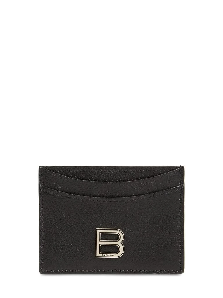 商品Balenciaga|Hourglass Leather Card Holder,价格¥1377,第1张图片