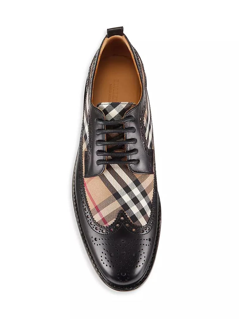 商品Burberry|New Arndale Heritage Check Brogues,价格¥6471,第5张图片详细描述