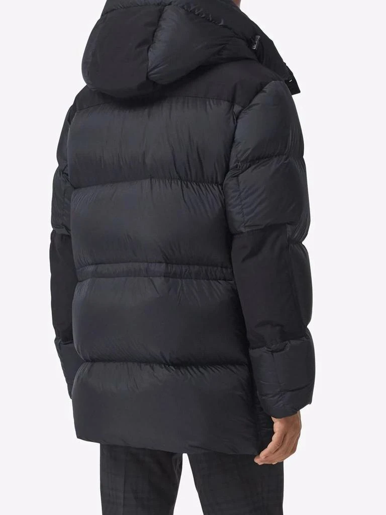 商品Burberry|BURBERRY logo appliqué nylon puffer coat,价格¥7902,第3张图片详细描述