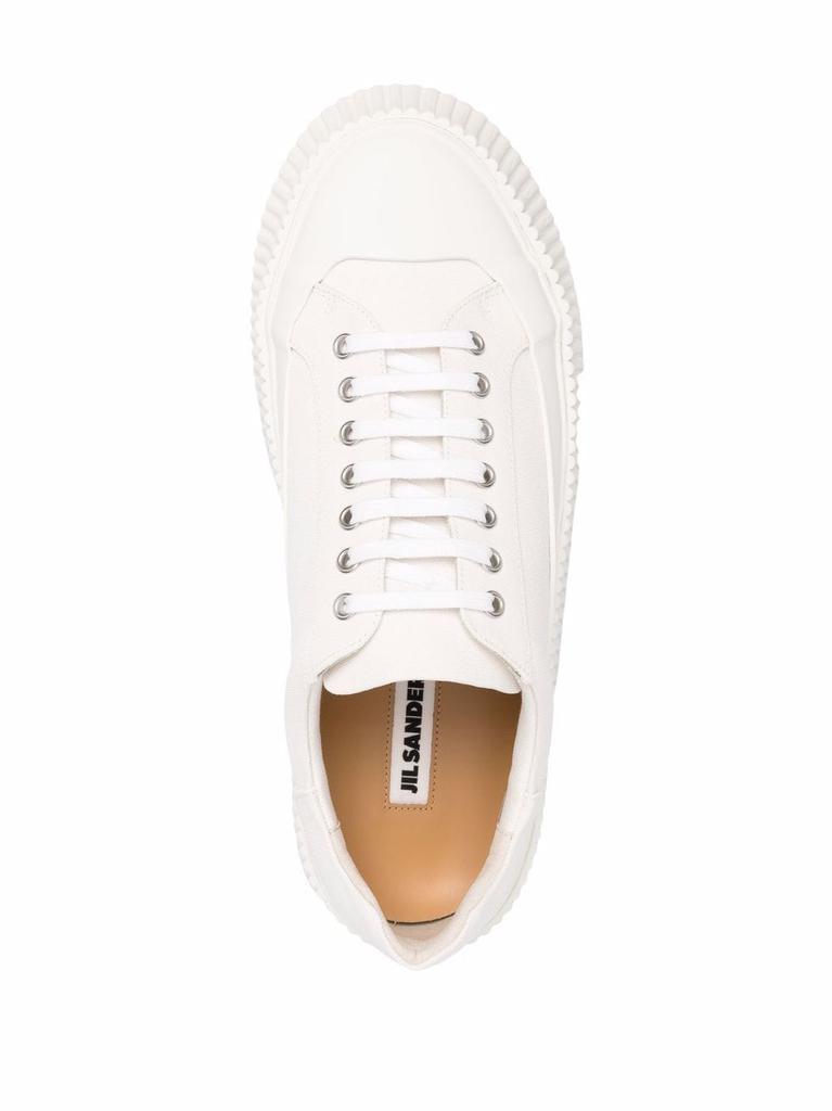 商品Jil Sander|JIL SANDER LEATHER SNEAKER,价格¥2376,第4张图片详细描述