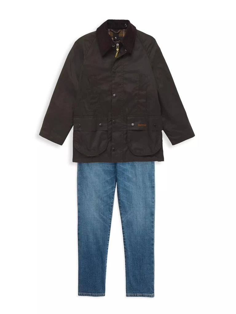 商品Barbour|Little Boy's & Boy's Beaufort Jacket,价格¥949,第2张图片详细描述