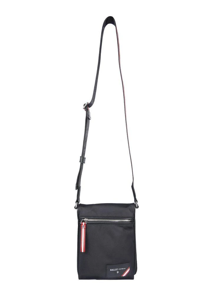 商品Bally|Bally Fincher Logo Detailed Zipped Shoulder Bag,价格¥2914,第1张图片