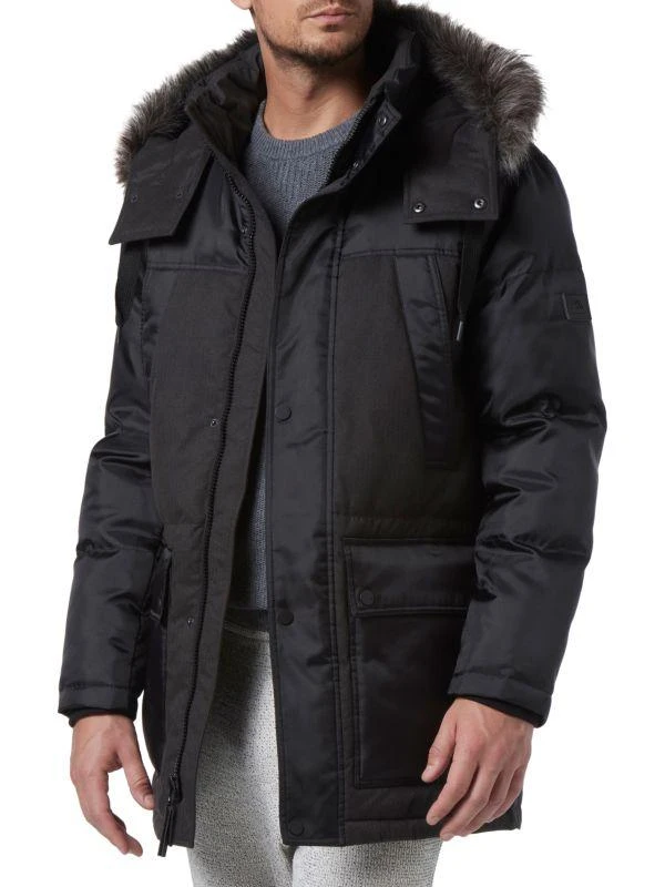 商品Marc New York by Andrew Marc|Tripp Down Faux Fur Hood Parka,价格¥1636,第4张图片详细描述