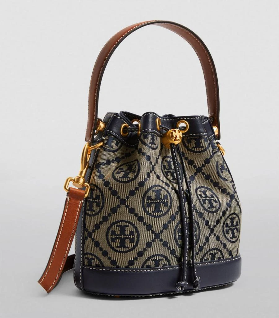 商品Tory Burch|Jacquard T Monogram Bucket Bag,价格¥4785,第3张图片详细描述