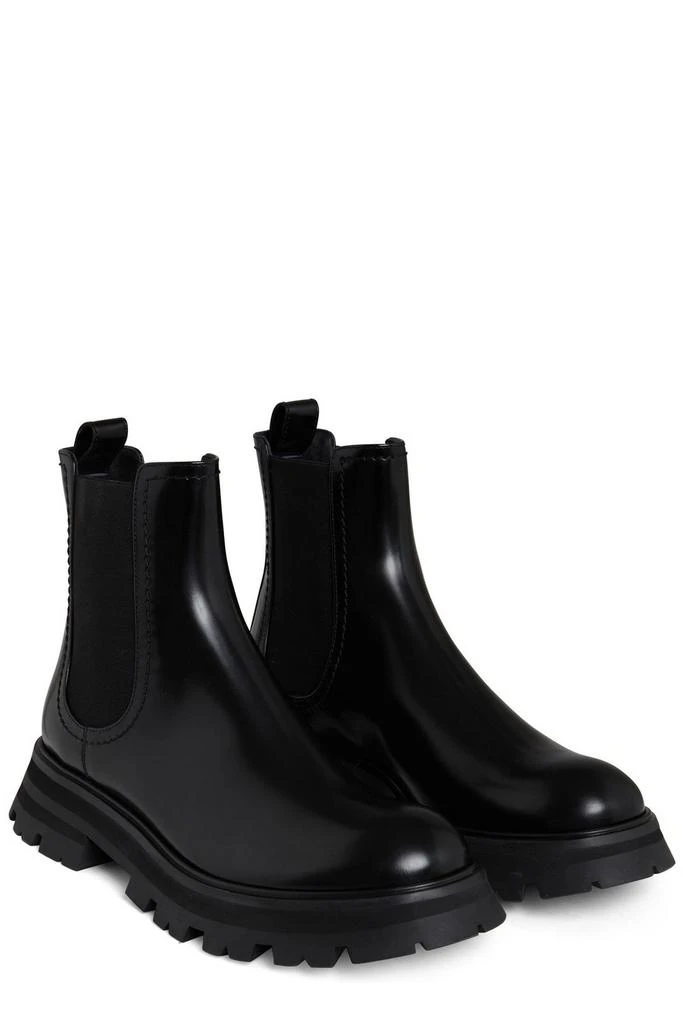 商品Alexander McQueen|Alexander McQueen Chunky-Sole Ankle Boots,价格¥3881,第3张图片详细描述