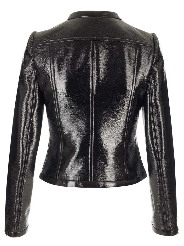 商品Courrèges|Vinyl Effect Biker Jacket,价格¥7714,第2张图片详细描述