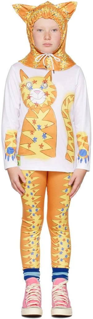 商品CHOPOVA LOWENA|SSENSE Exclusive Kids Orange & Yellow Magic Cat Costume,价格¥863,第1张图片