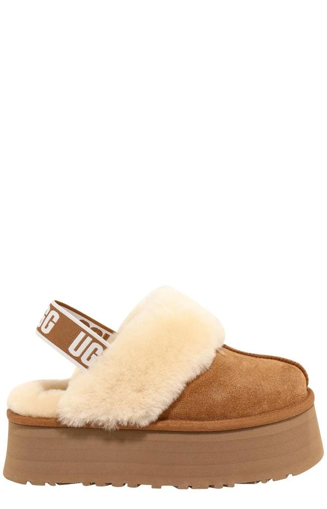 商品UGG|UGG Shearling Platform Slingback Slippers,价格¥1469,第1张图片