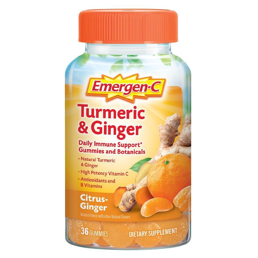 商品Emergen-C|Turmeric & Ginger Gummies,价格¥104,第1张图片