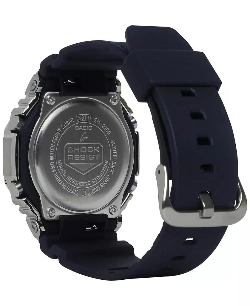 商品G-Shock|Men's Black & Silver-Tone Strap Watch 45.2mm,价格¥1514,第2张图片详细描述