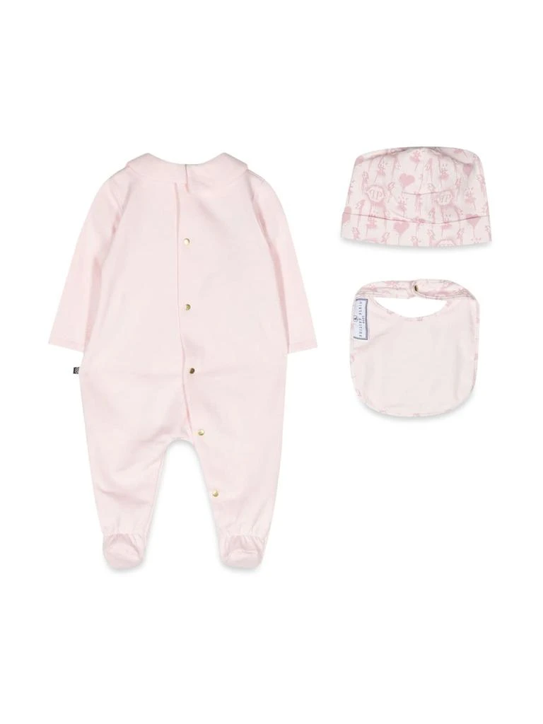商品Philipp Plein|Romper, Bib And Bonnet,价格¥1432,第2张图片详细描述