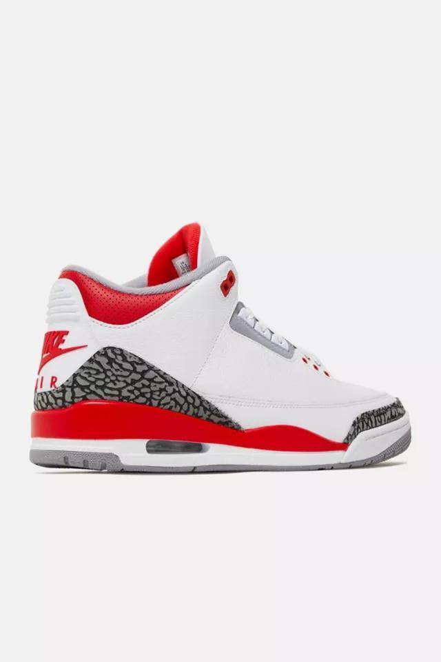 商品Jordan|Nike Air Jordan 3 Retro 'Fire Red' 2022 Sneakers - DN3707-160,价格¥2480,第5张图片详细描述