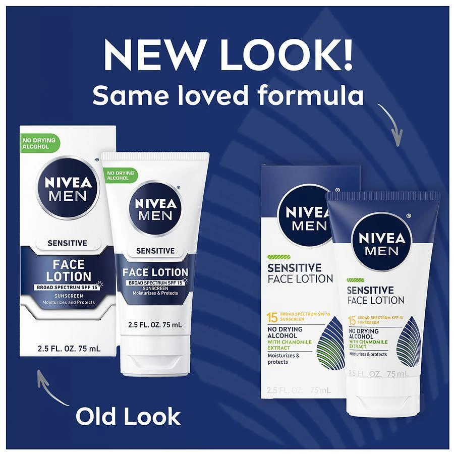 商品Nivea|Sensitive Face Lotion with SPF 15,价格¥70,第2张图片详细描述