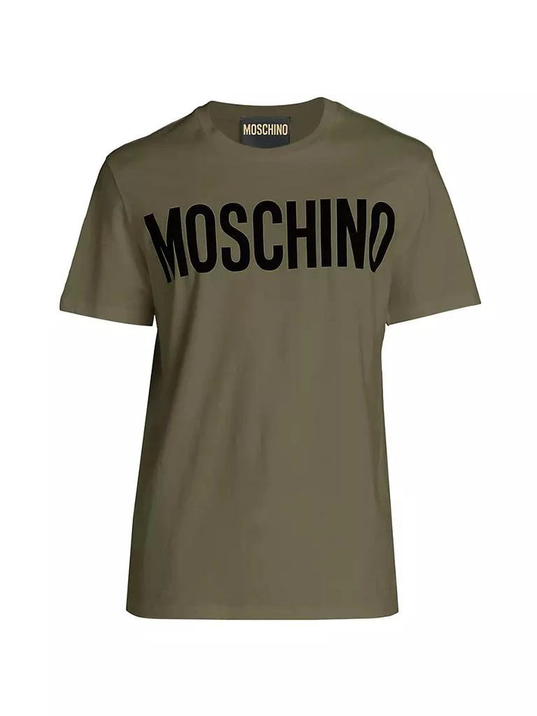 商品Moschino|Logo Cotton T-Shirt,价格¥1023,第1张图片