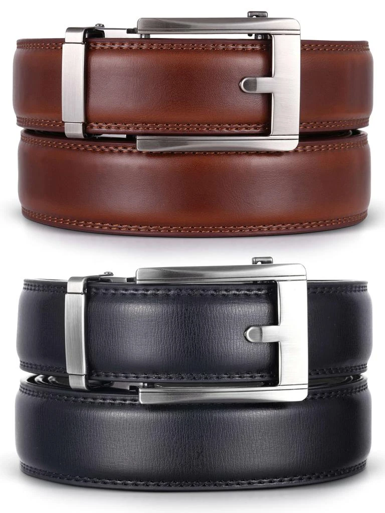 商品Mio Marino|Lavish Ore Leather Linxx Ratchet Belt,价格¥378,第3张图片详细描述