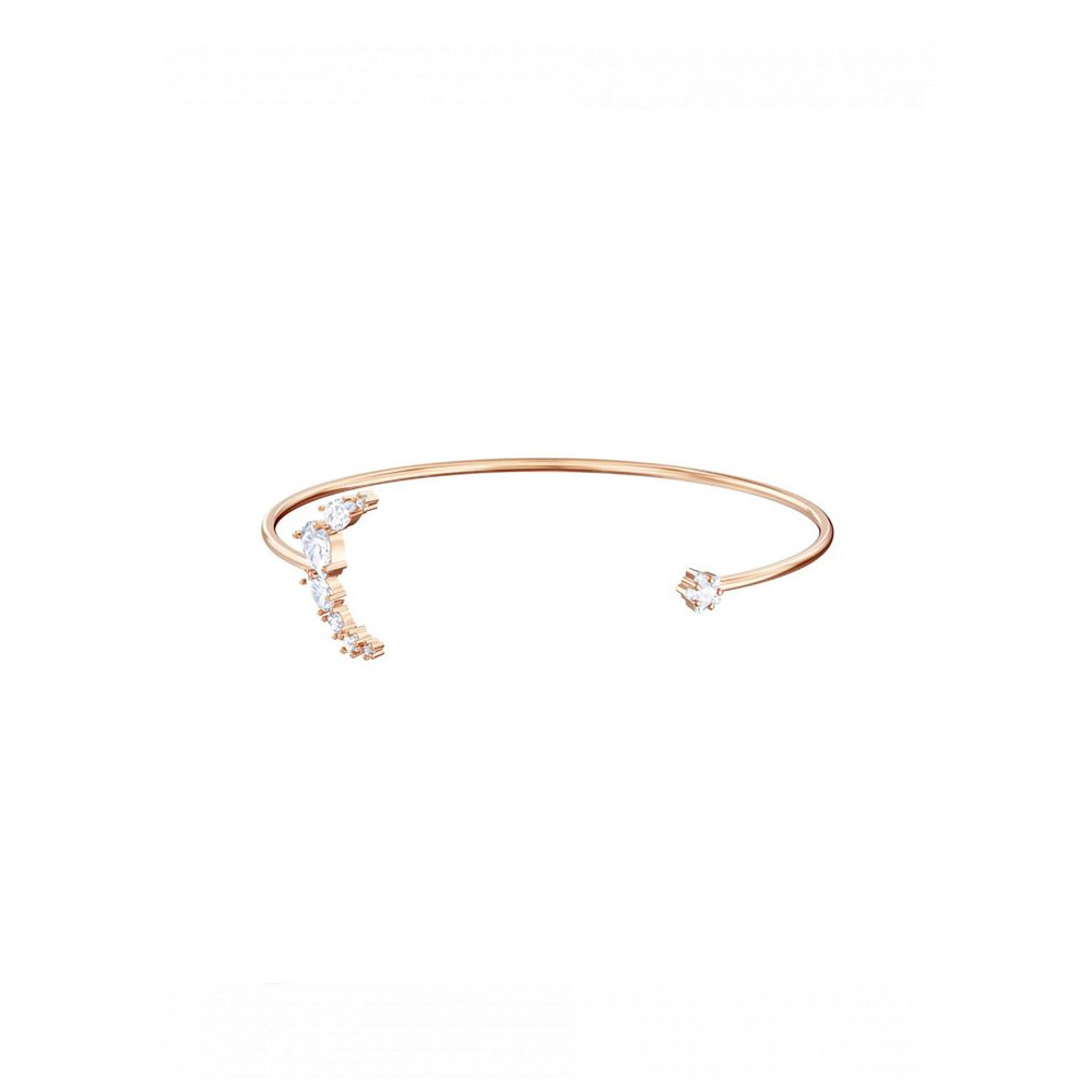 商品Swarovski|SWAROVSKI 玫瑰金色女士高级手镯 5486816,价格¥925,第1张图片