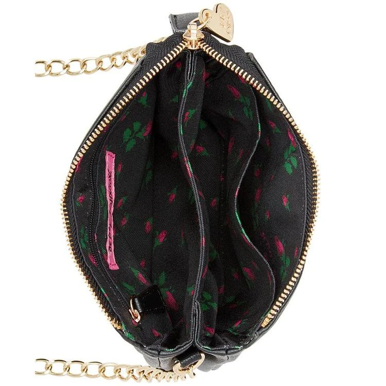商品Betsey Johnson|丝绒贴布斜挎包,价格¥231,第4张图片详细描述