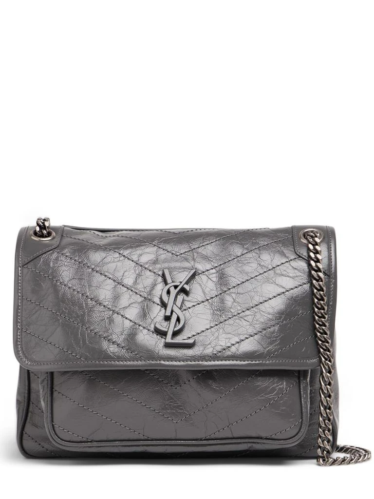 商品Yves Saint Laurent|Medium Niki Vintage Leather Shoulder Bag,价格¥24236,第1张图片