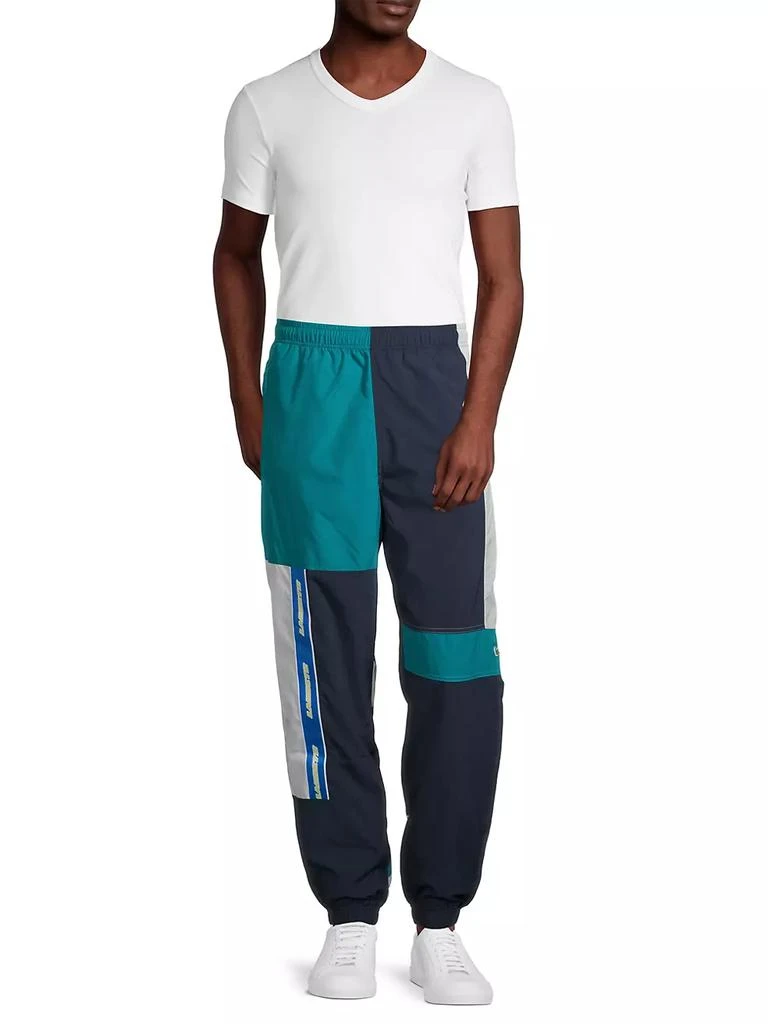 商品Lacoste|Patchwork Drawcord Track Pants,价格¥834,第2张图片详细描述