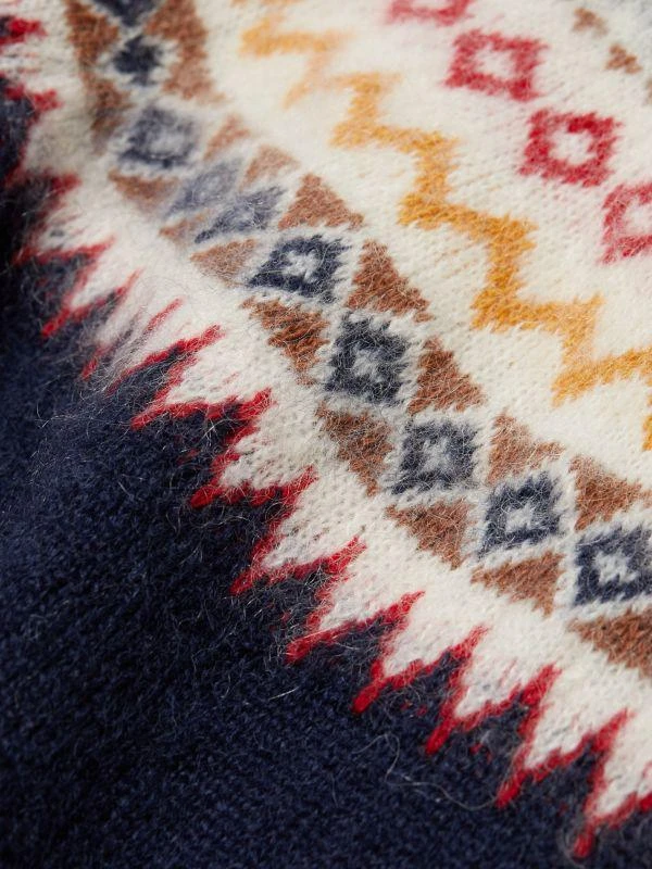 商品DÔEN|Harvest Fair Isle-Inspired Mohair-Blend Sweater,价格¥1182,第5张图片详细描述